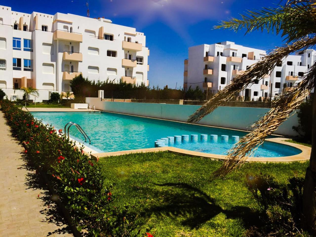 Fantastique Appartement Avec Piscine Sur La Plage M2 แทนเจียร์ ภายนอก รูปภาพ